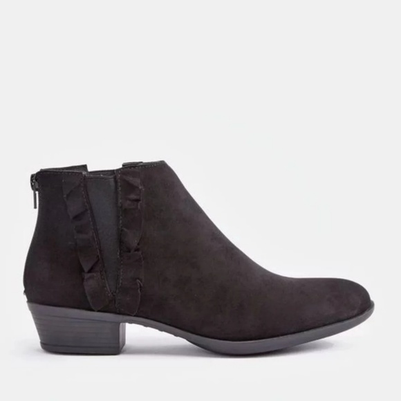 7.5 Black Booties - Picture 1 of 6